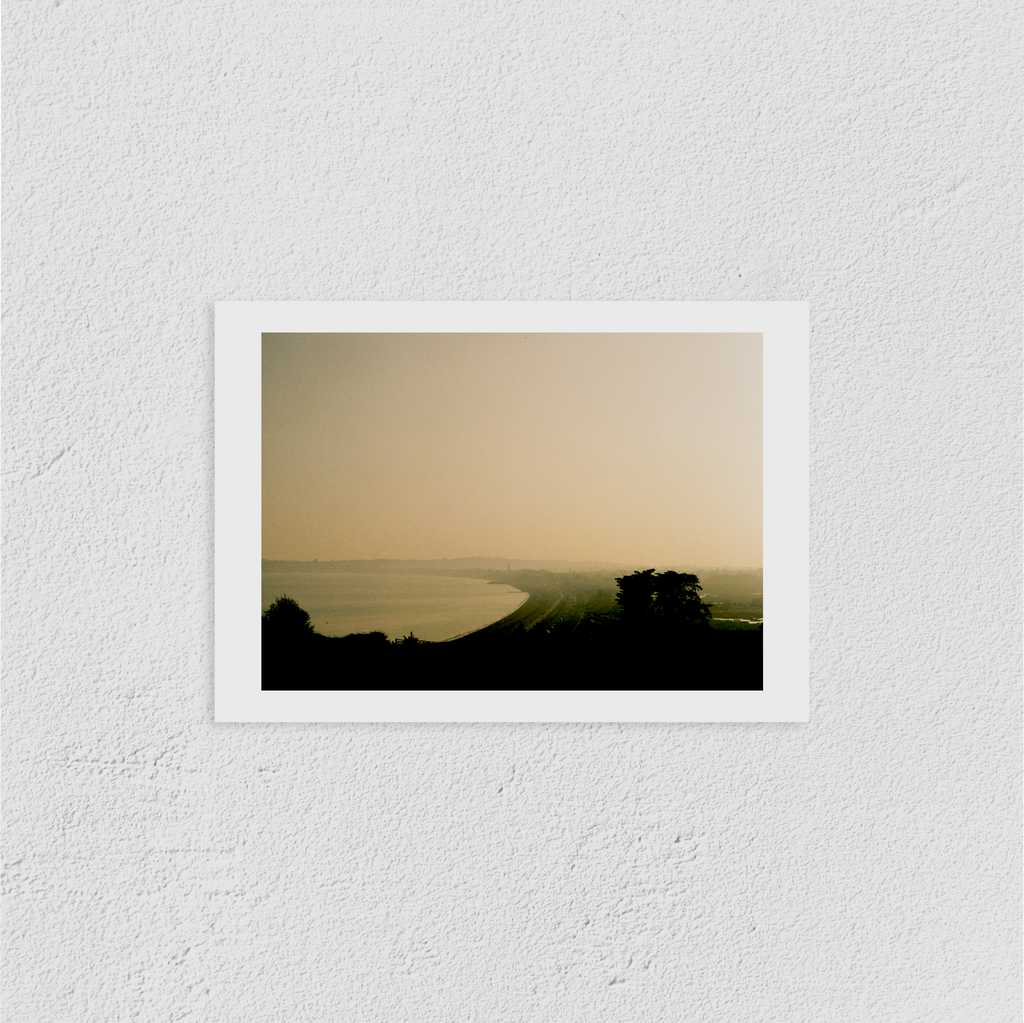 Bowleaze Cove Sunset Print